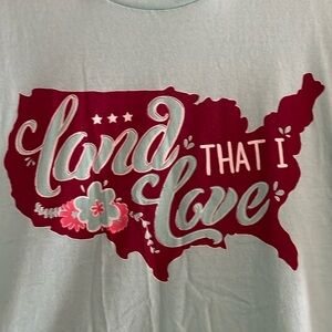 T-shirt teal XXL with graphic